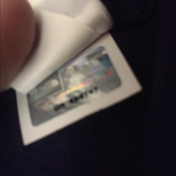 THE NORTH FACE DEEP PURPLE TEAL HOODED Sweatshirt VIBRANT GR8UC RARE - Picture 6 of 7